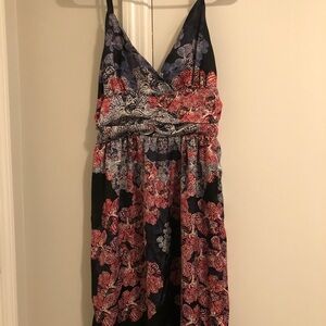 Imaginary Voyage Multicolor Abstract Dress